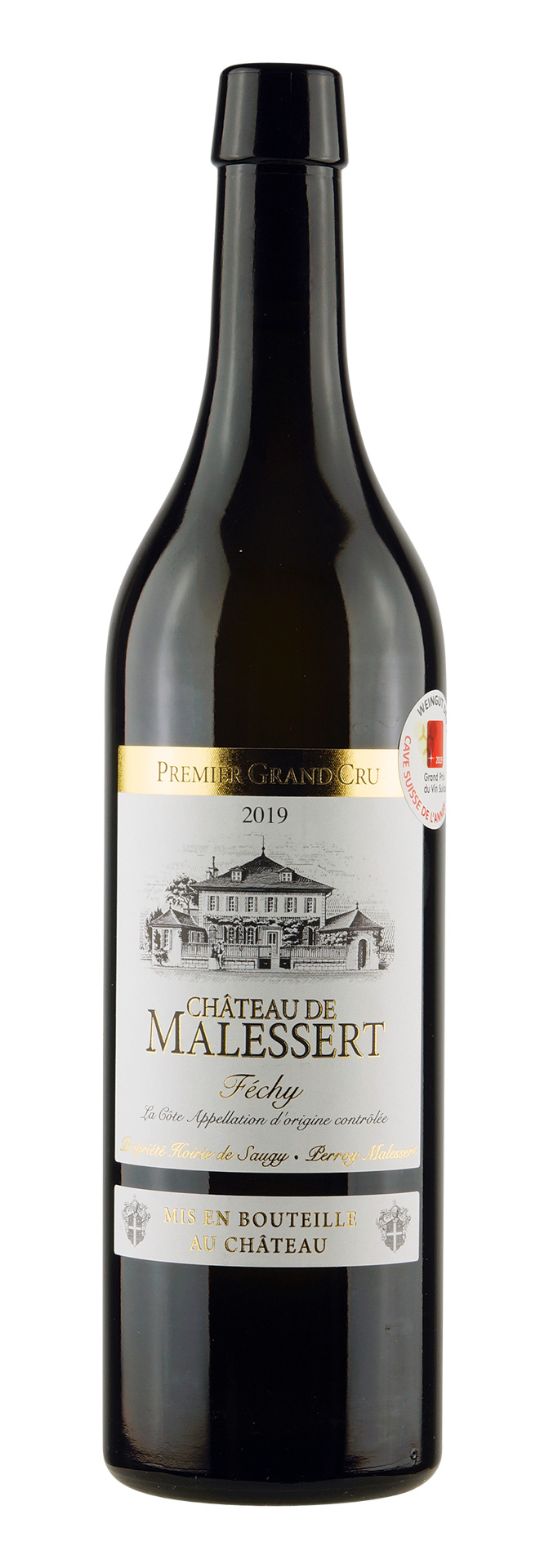 La Côte AOC Fêchy Premier Grand Cru Château Malessert 2019