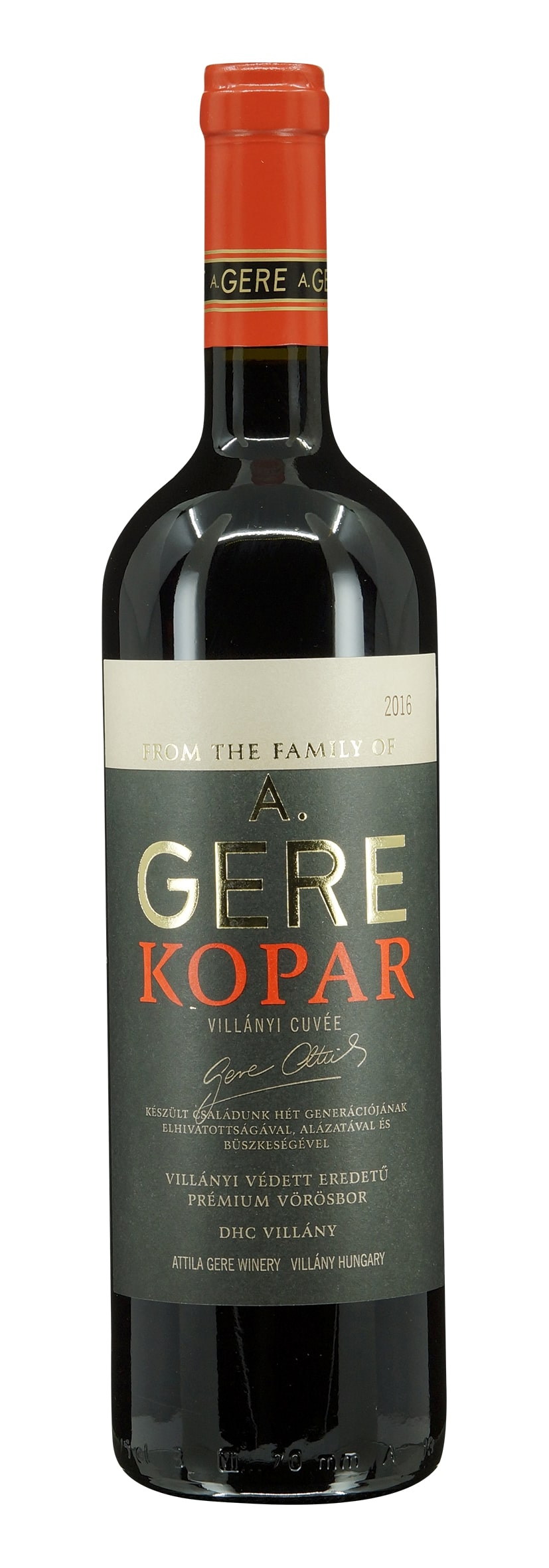 Villány PDO Kopar Cuvée 2016