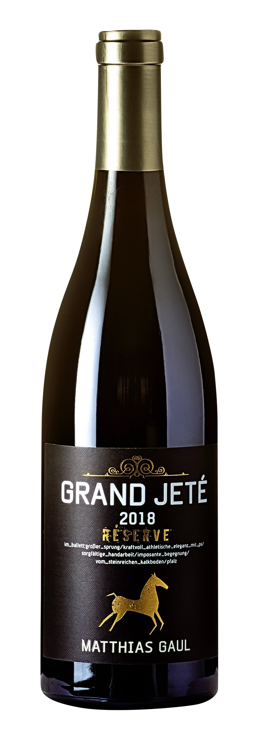 Grand Jeté Réserve, Cuvée rot 2018