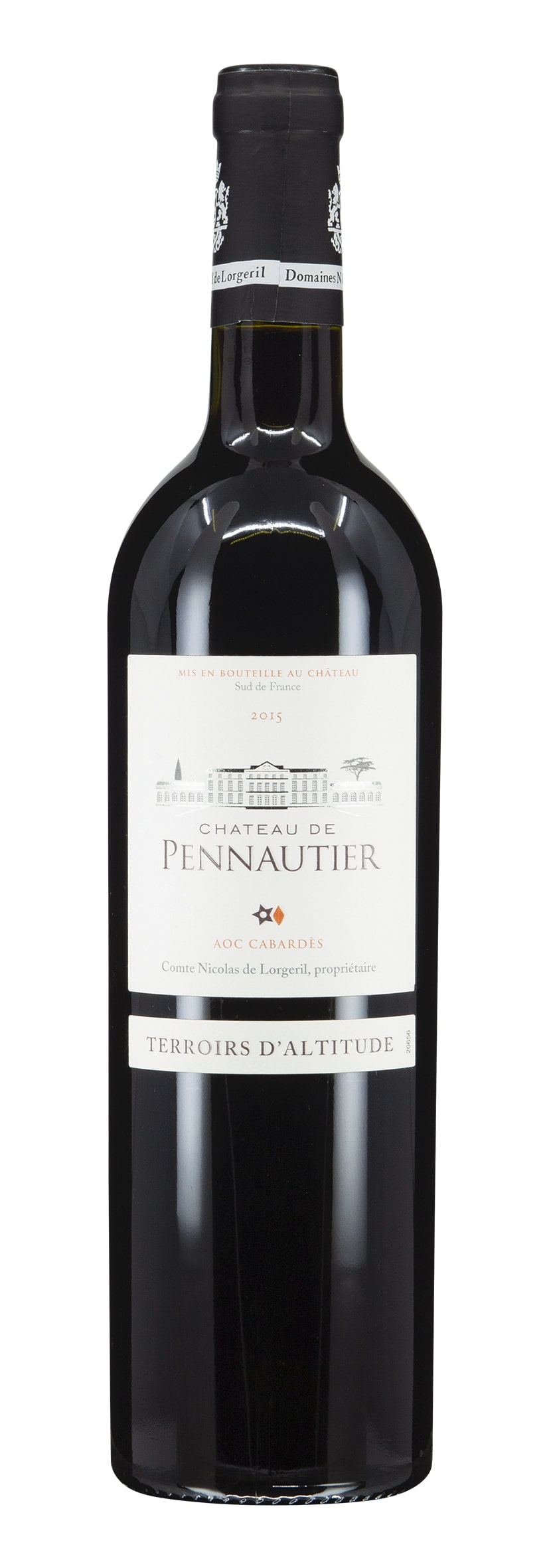 Cabardès AOC Château de Pennautier Terroirs d'Altitude 2015