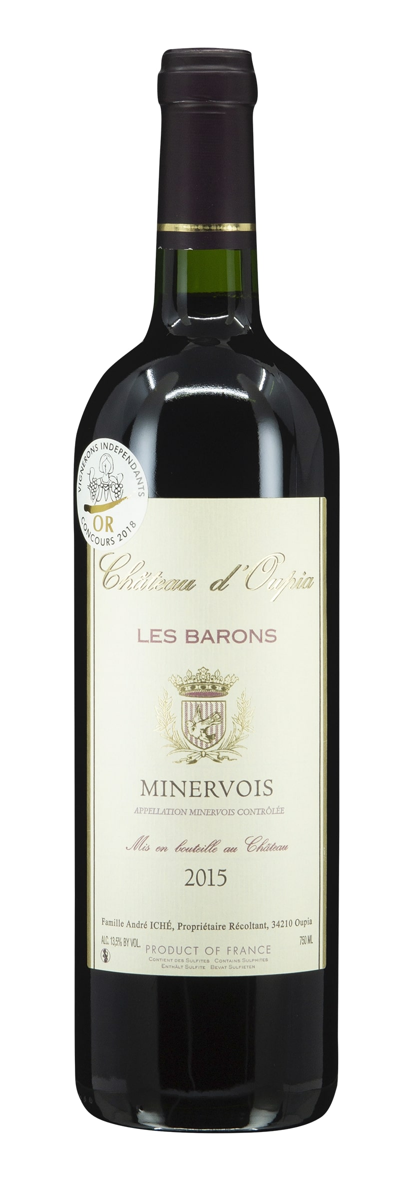 Minervois AOC Les Barons 2015