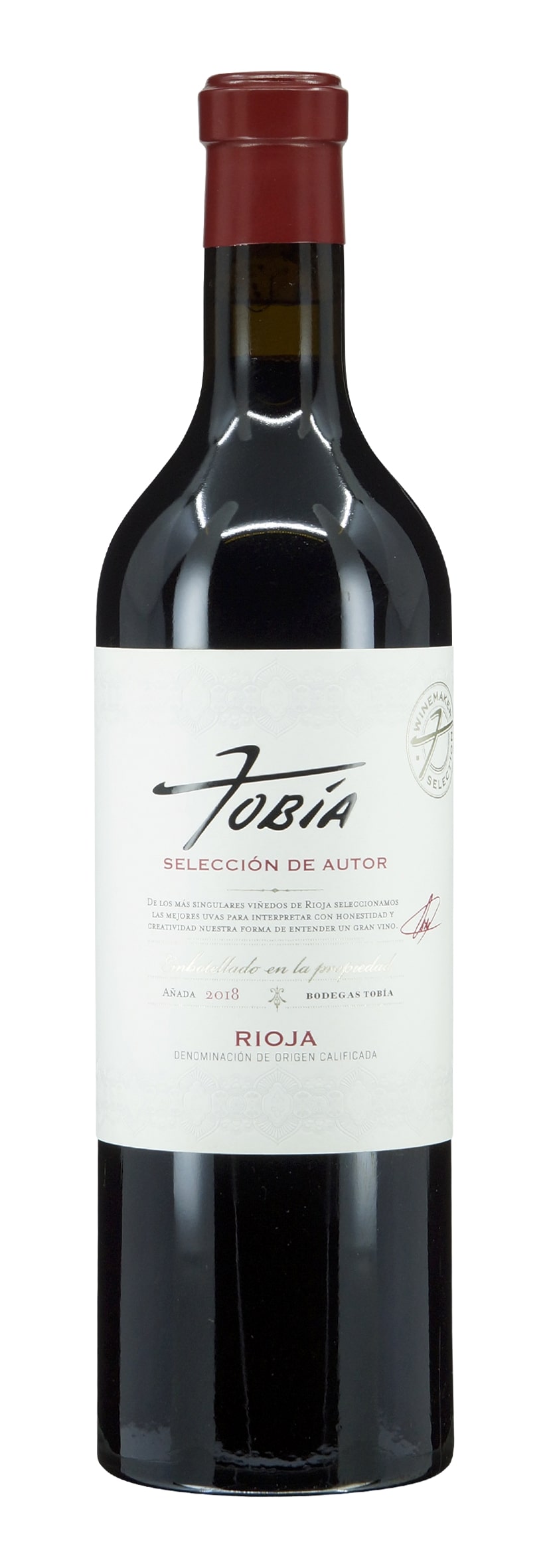 Rioja DOCa Tobía Selección de Autor 2018