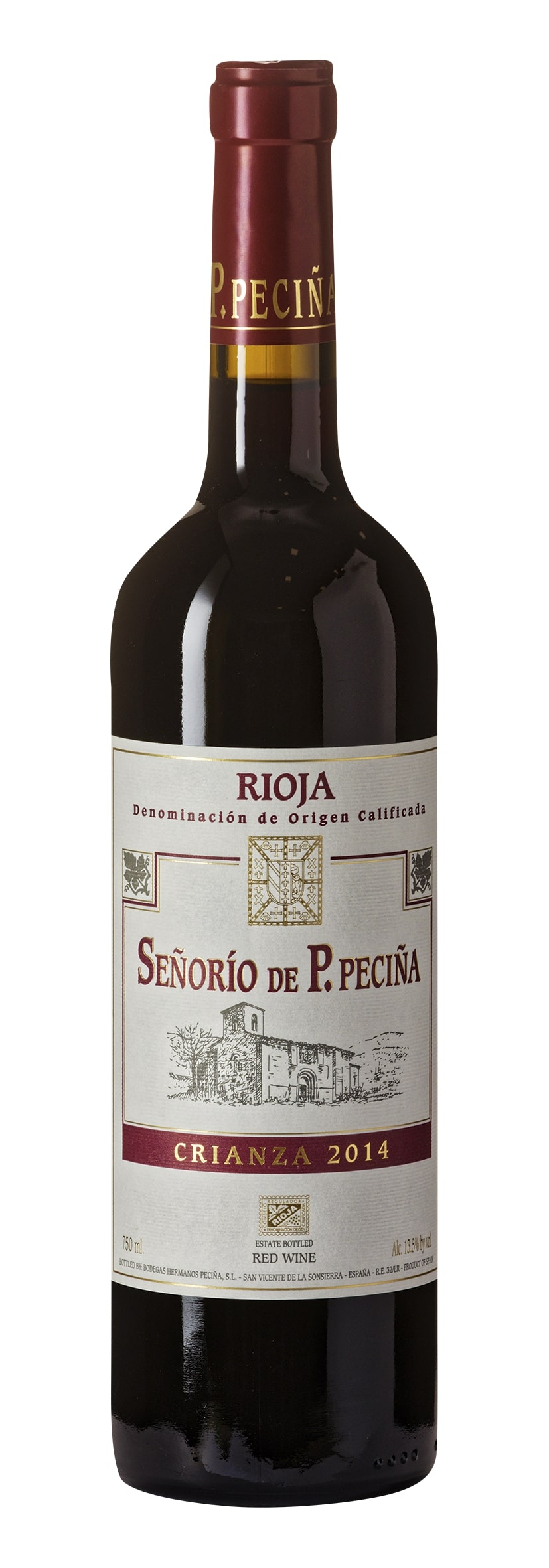 Rioja DOCa Crianza Señorío de P. Peciña 2014