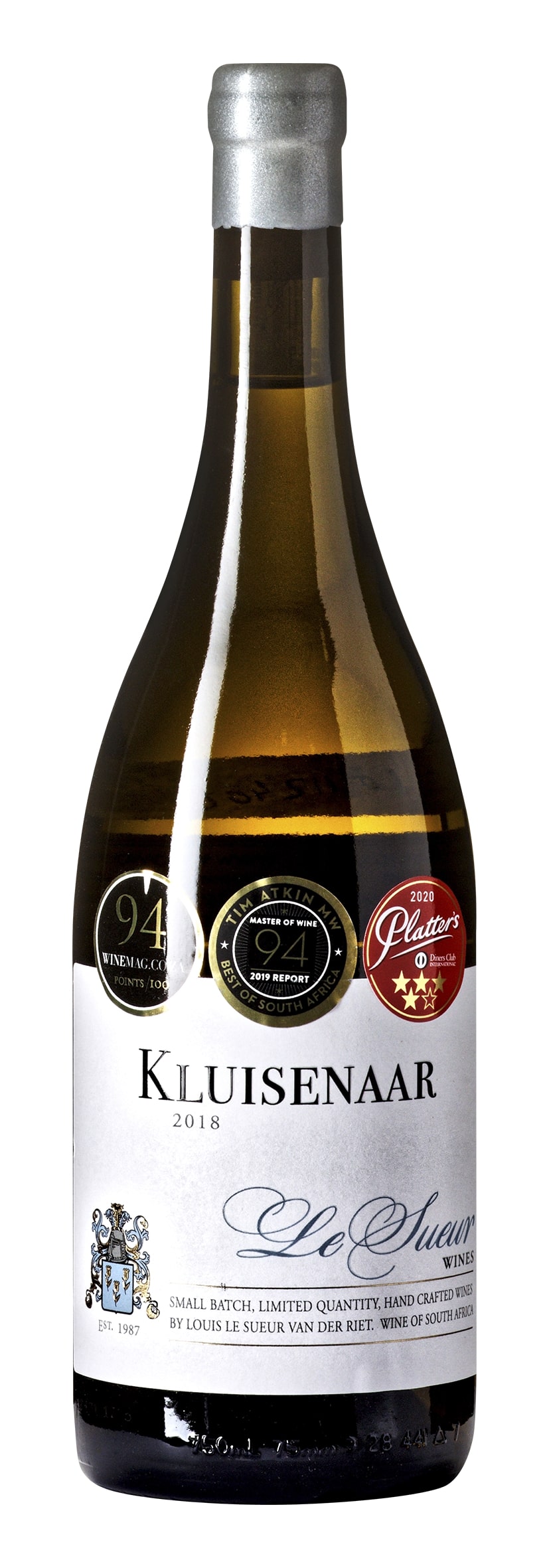 W.O. Klein Karoo Chenin Blanc Kluisenaar 2018