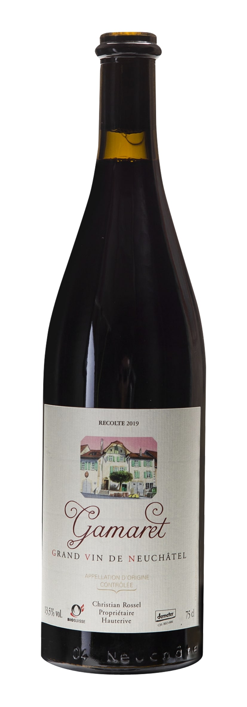 Neuchâtel AOC Gamaret Grand vin de Neuchâtel 2019