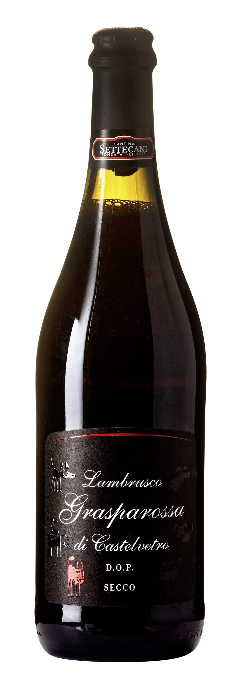 Lambrusco Grasparossa di Castelvetro DOP Frizzante Secco 0