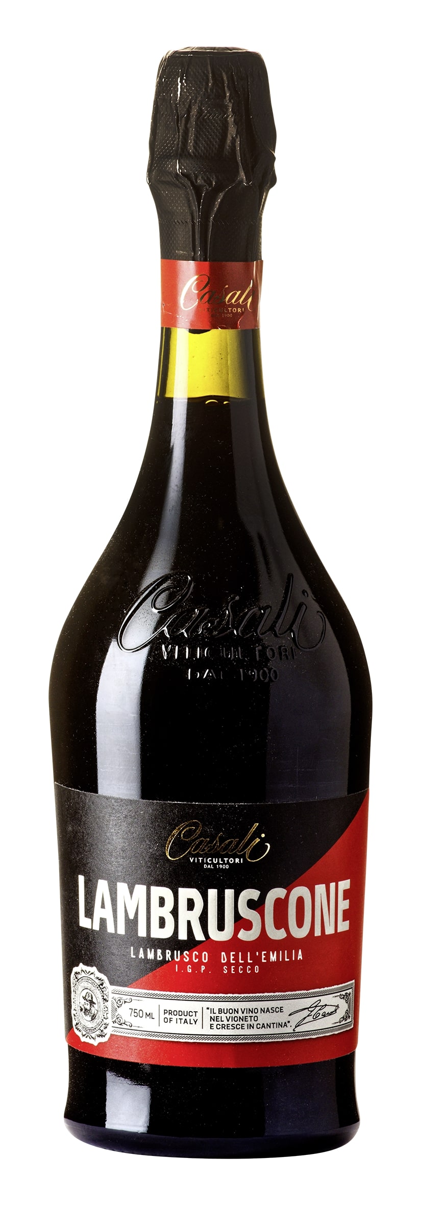 Lambrusco Dell´Emilia IGT Frizzante Secco Lambruscone 0