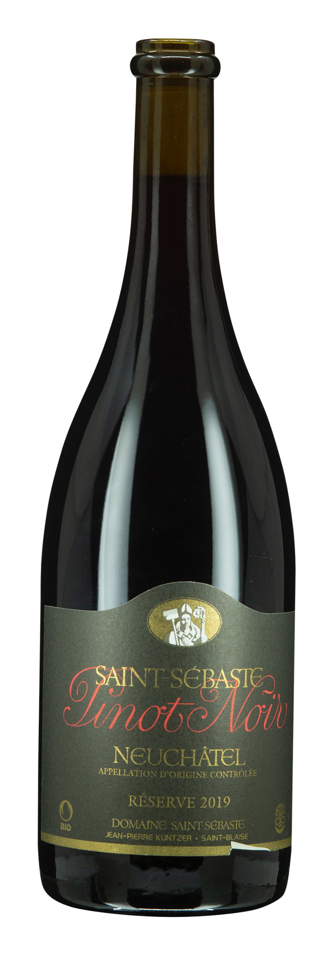 Neuchâtel AOC Pinot Noir Réserve 2019