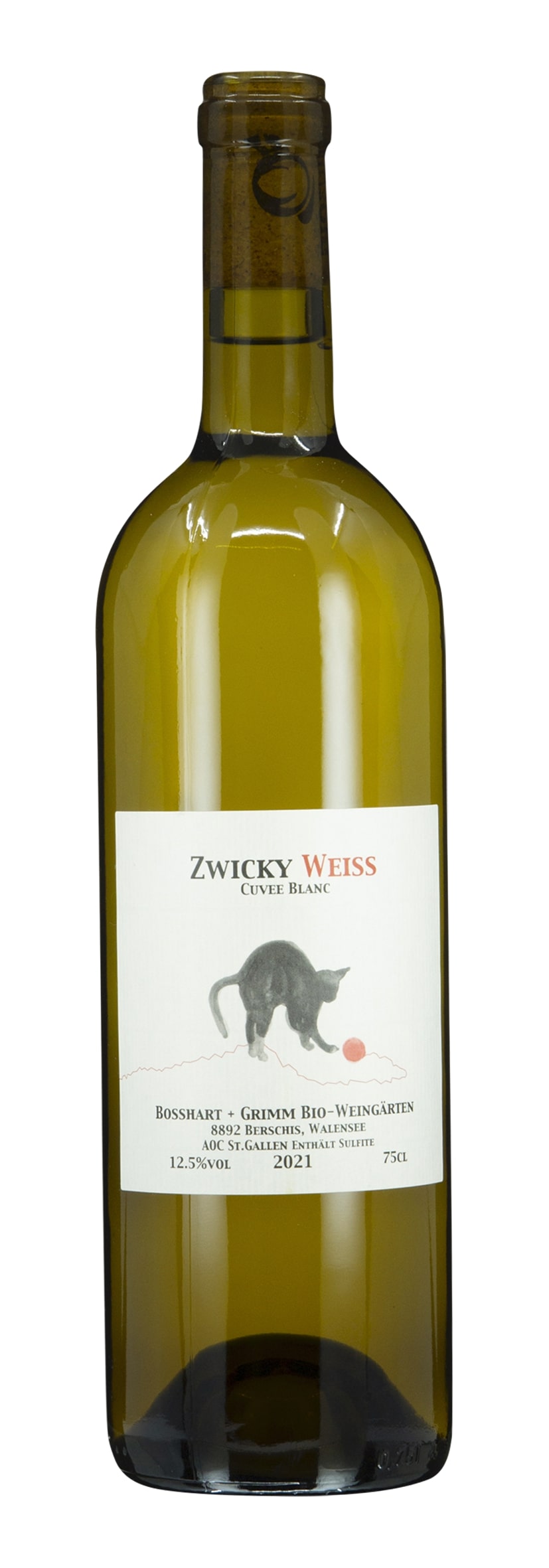 St. Gallen AOC Cuvée blanc Zwicky Weiss 2021