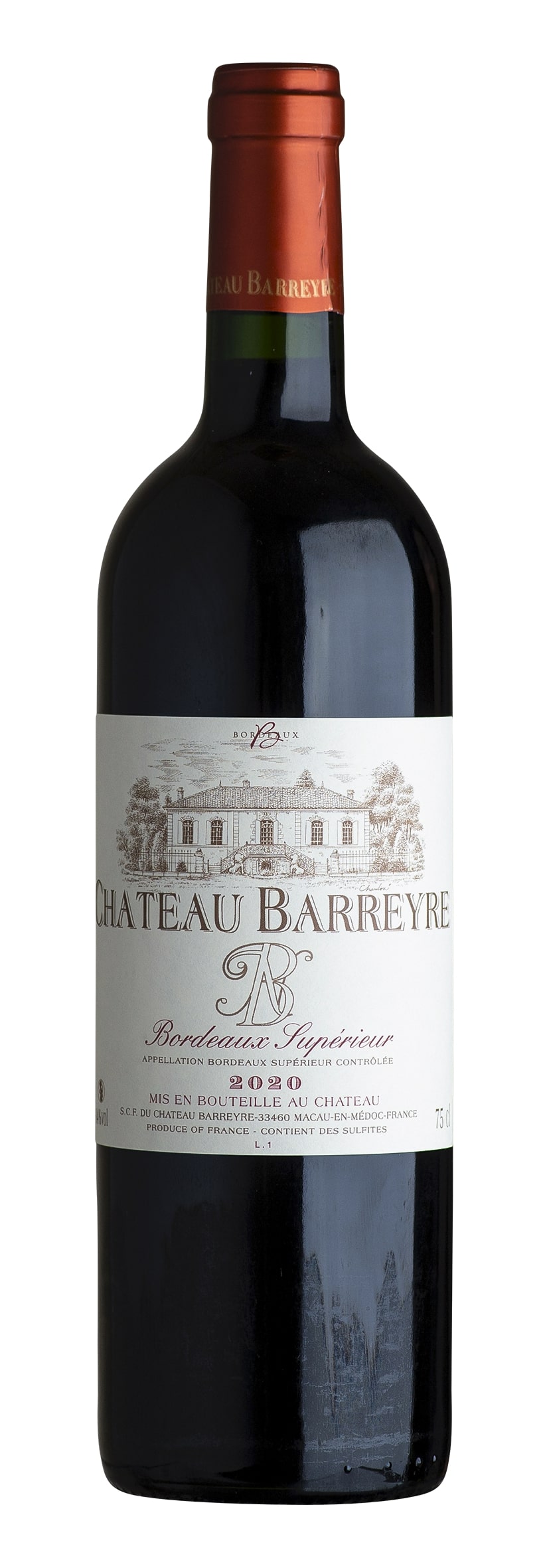 Bordeaux Supérieur rouge AOC Bordeaux Supérieur 2020