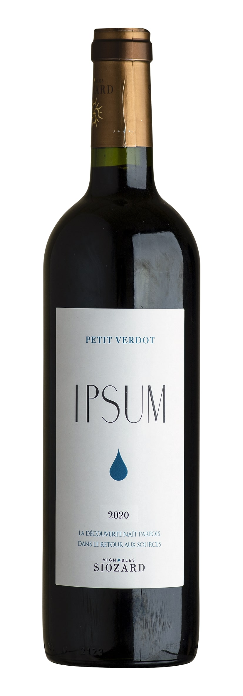 Bordeaux rouge AOC Ipsum 'Petit Verdot' 2020