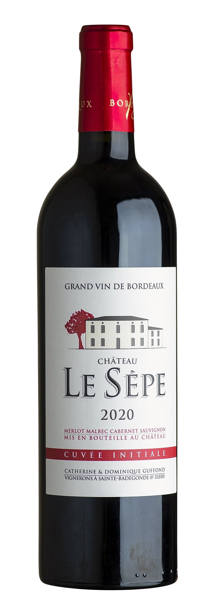 Bordeaux Supérieur rouge AOC Cuvée Initiale 2020