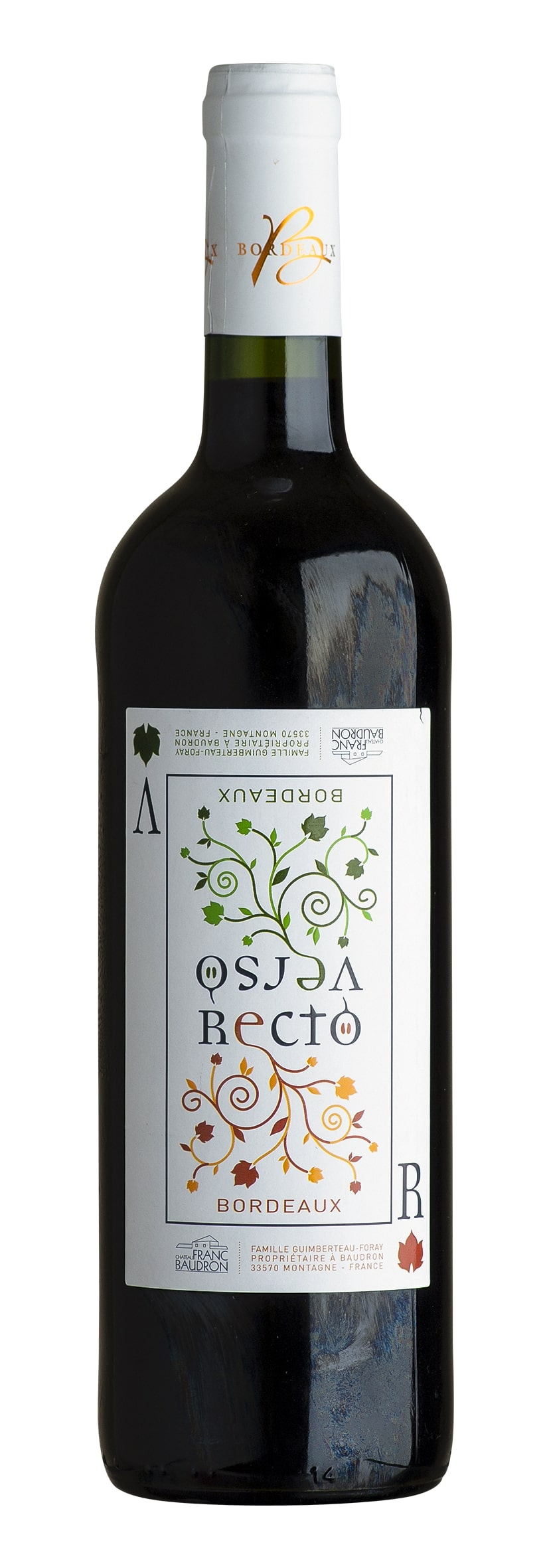 Bordeaux rouge AOC Recto-Verso 2019