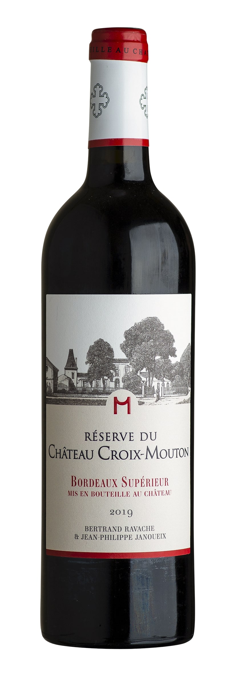 Bordeaux rouge AOC Réserve du Château Croix-Mouton 2019