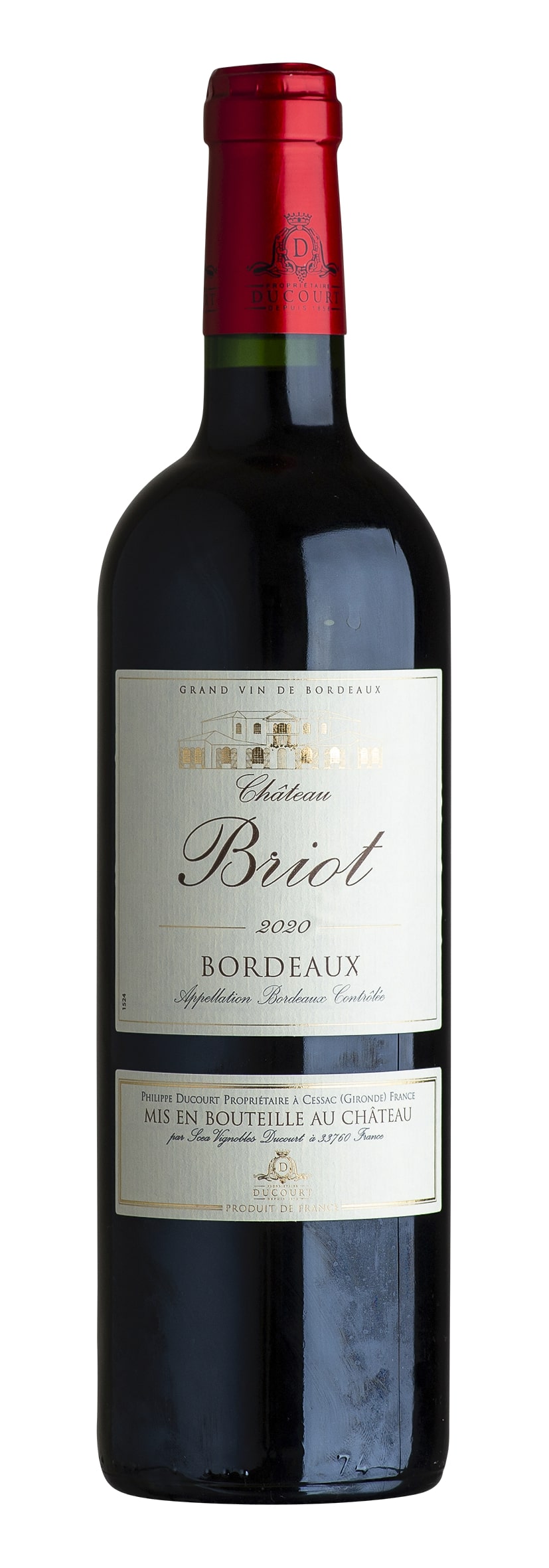 Bordeaux rouge AOC Bordeaux Rouge 2020