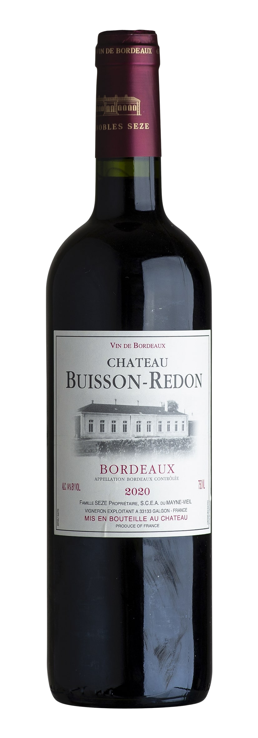 Bordeaux rouge AOC Bordeaux Rouge 2020