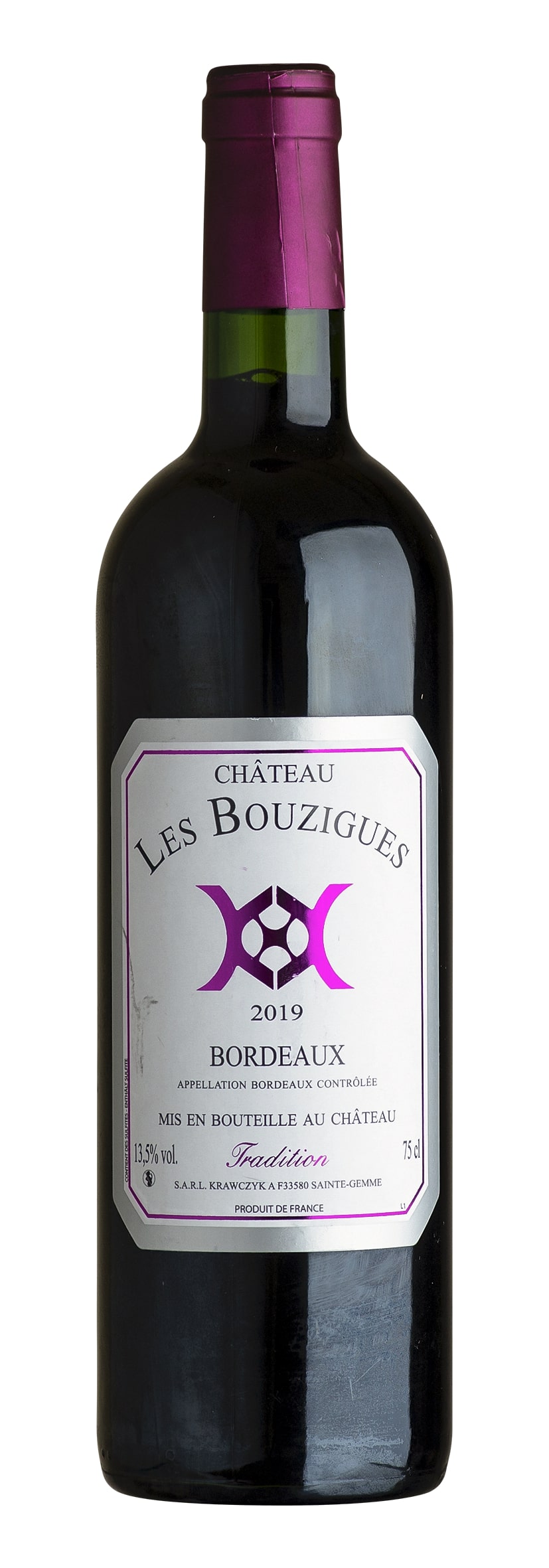 Bordeaux rouge AOC "Tradition" 2019