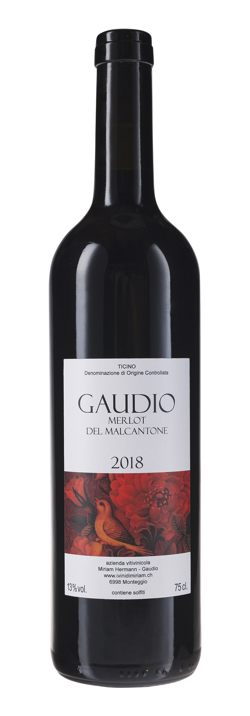 Gaudio Merlot del Malcantone 2018