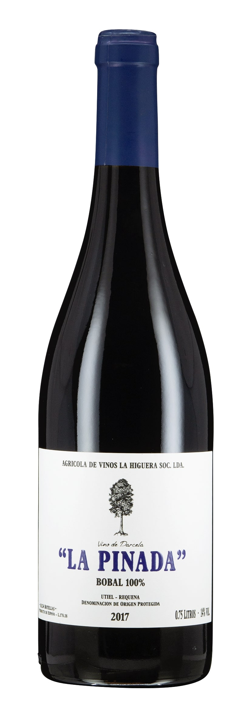 Requena DOP Bobal La Pinada 2017