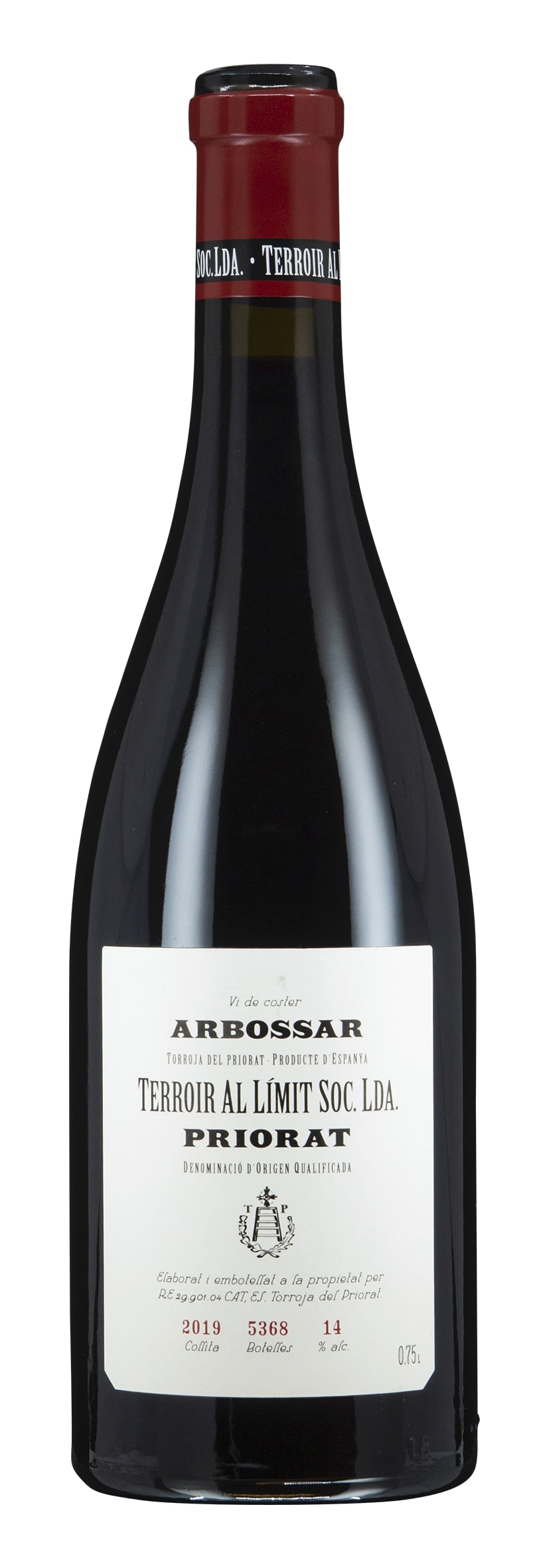 Priorat DOCa Arbossar 2019