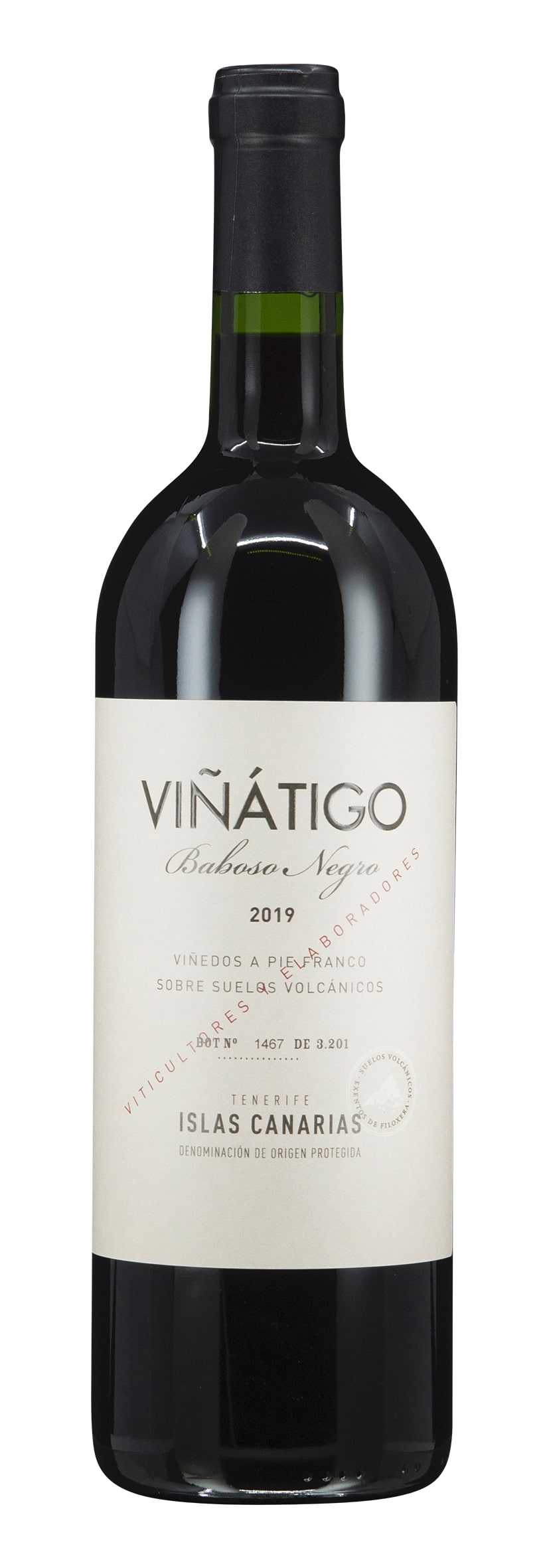 Islas Canarias DO Baboso Negro Viñátigo 2019