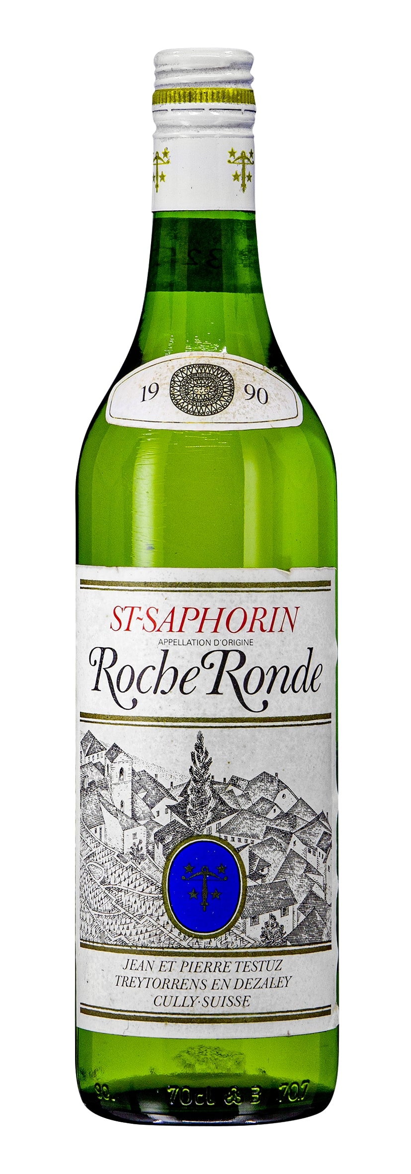 Dézaley Grand Cru AOC ST-Saphorin Roche Ronde 1990