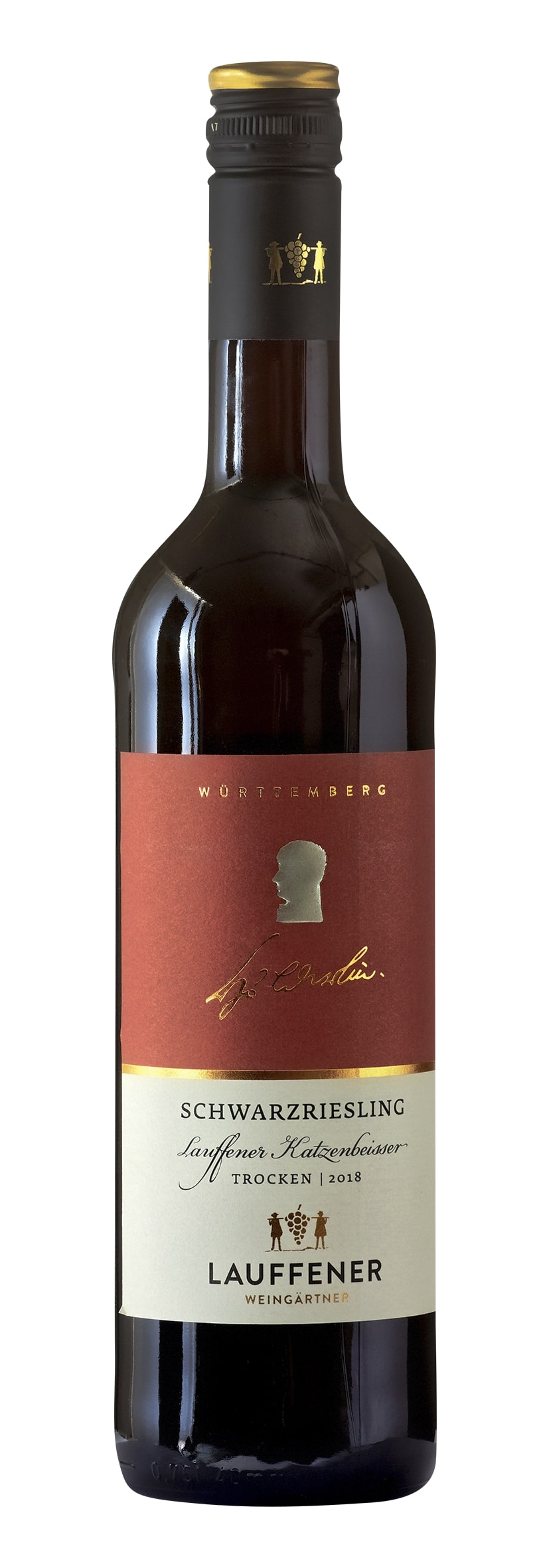 Württemberger Schwarzriesling QbA trocken Poet Friedrich Hölderlin 2018