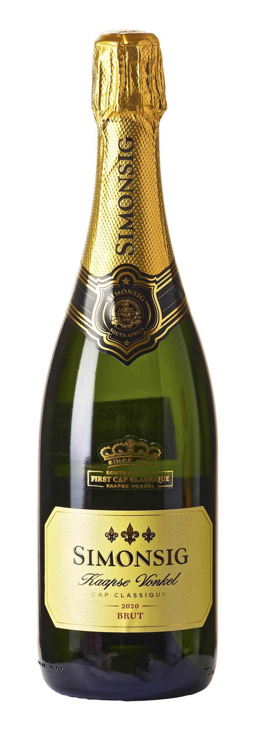 W.O. Western Cape Kaapse Vonkel Cap Classique Brut 2020