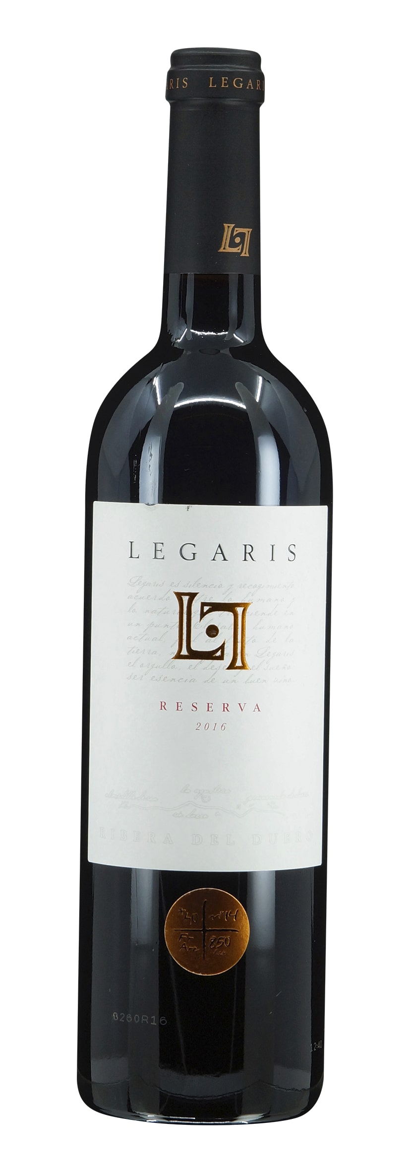 Ribera del Duero DO Legaris Reserva 2016