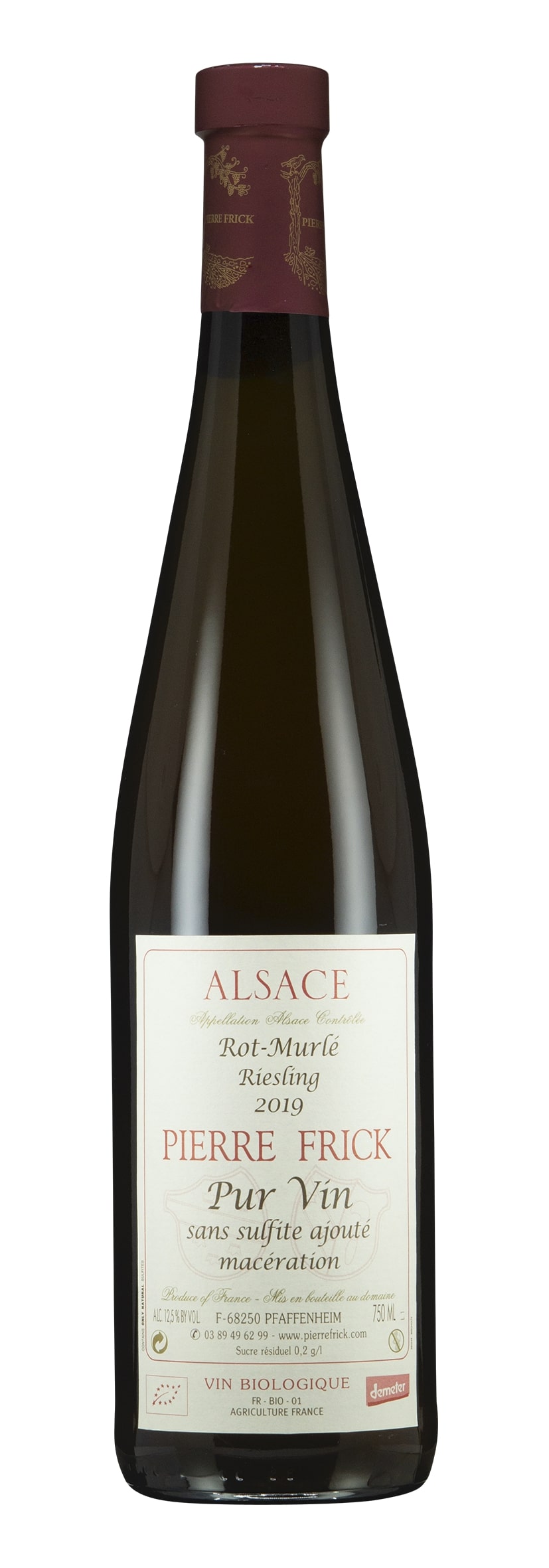 Alsace AOC Riesling Rot Murlé 2019