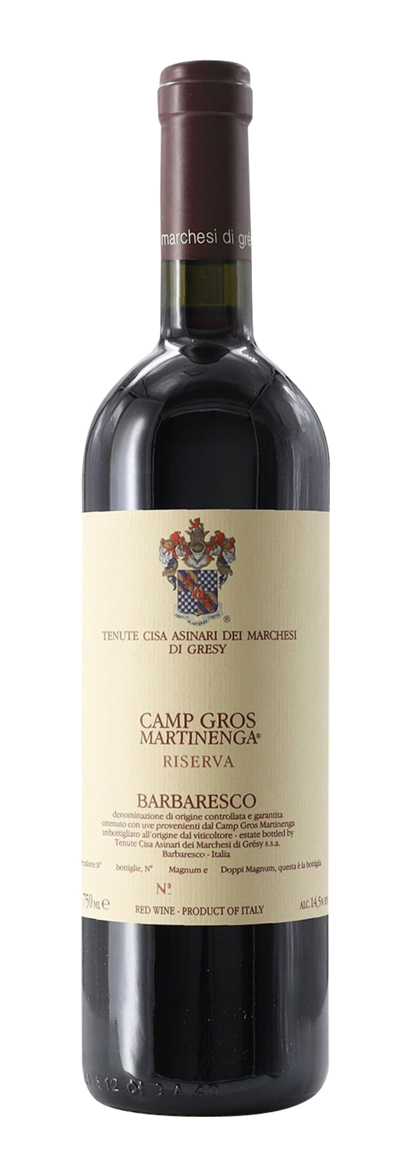 Barbaresco DOCG Riserva Martinenga Camp Gros 2018