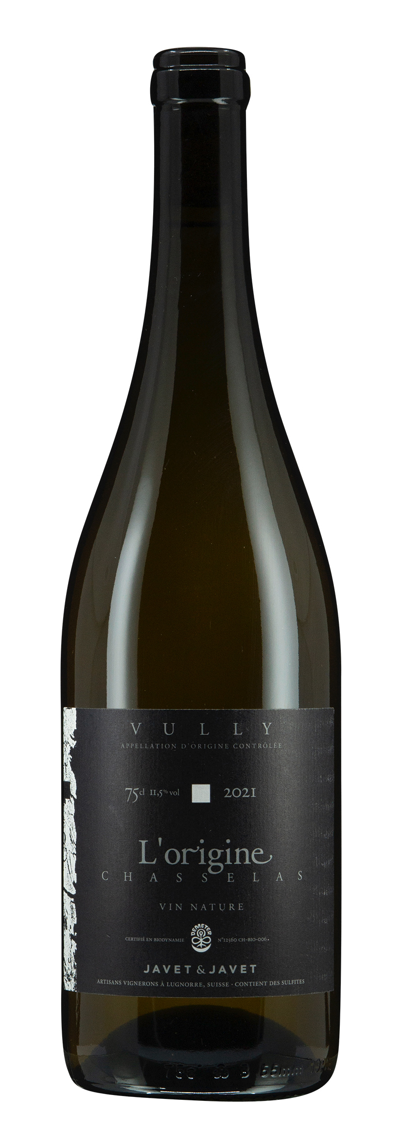 Vully AOC - Fribourg Chasselas L'origine 2022