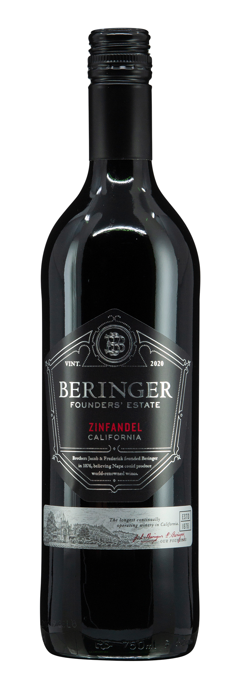 California Zinfandel Founders´ Estate 2020