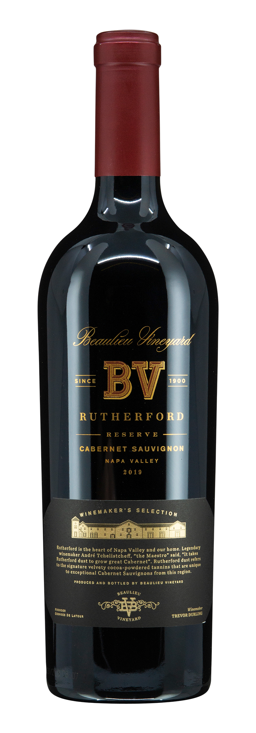 Napa Valley AVA Cabernet Sauvignon Rutherford Reserve 2019