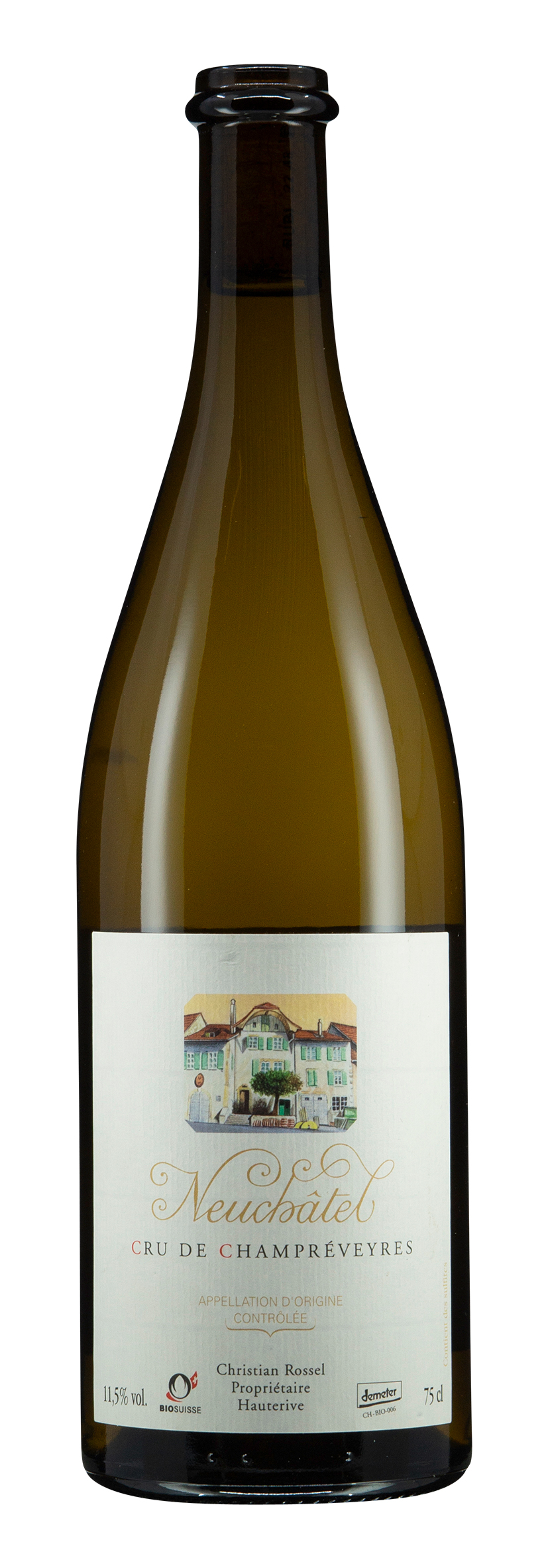 Neuchâtel AOC Cru de Champréveyres 2022