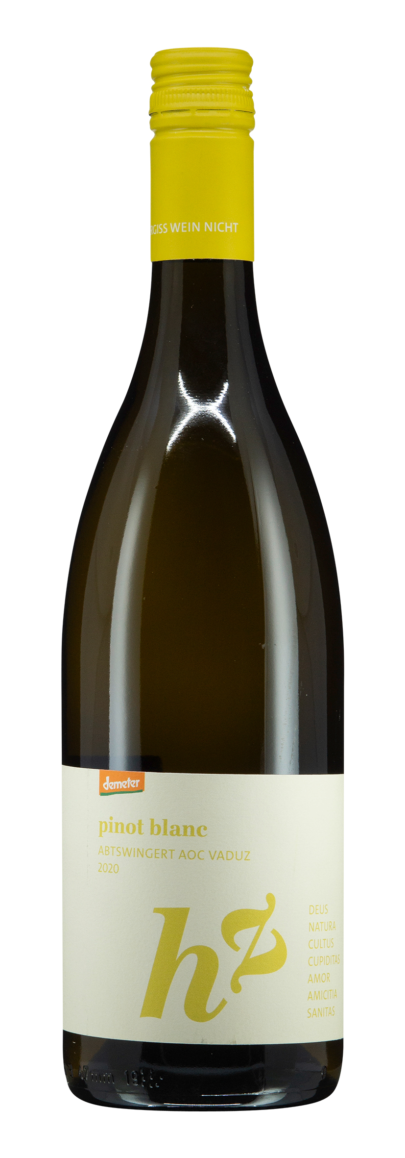 Pinot Blanc Abtswingert AOC Vaduz 2020