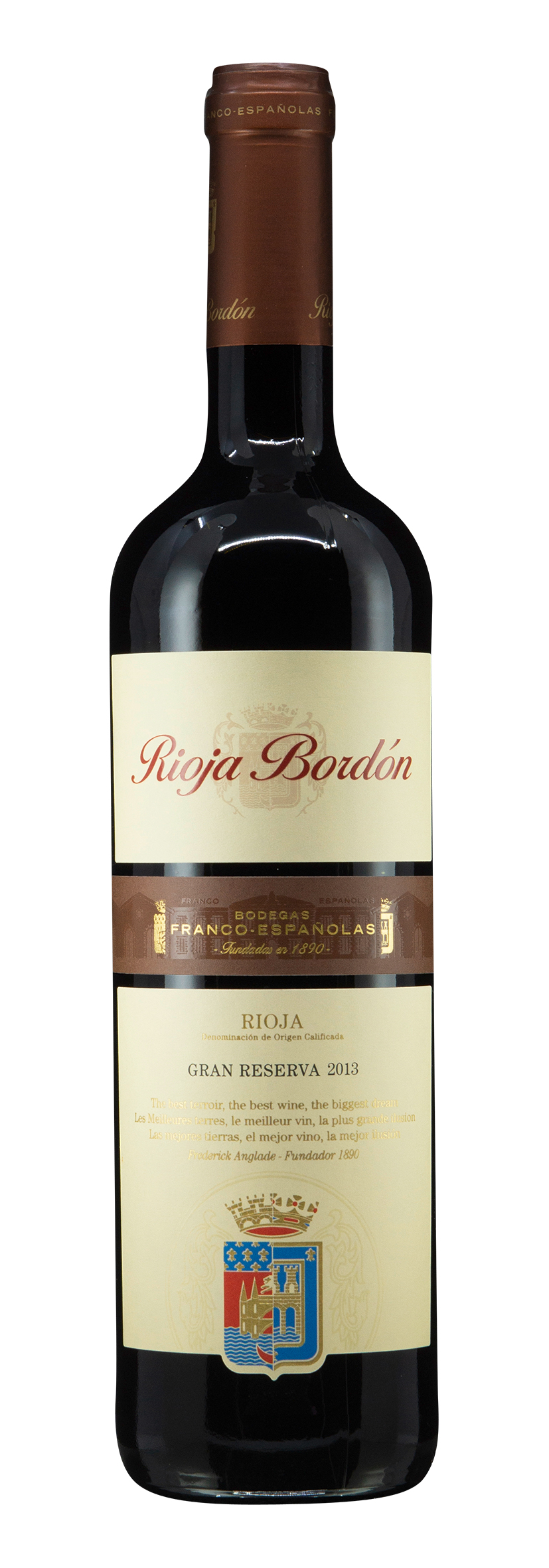 Rioja DOCa Bordón Gran Reserva 2013