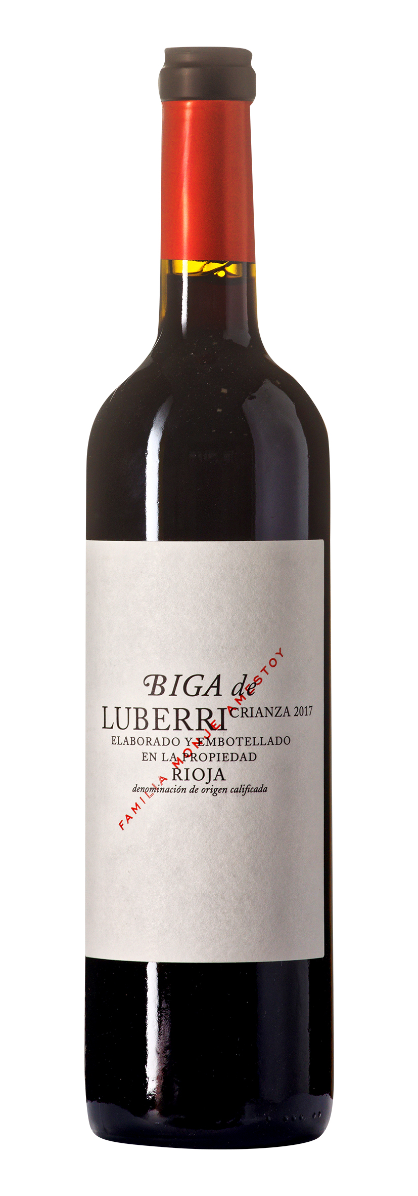 Rioja DOC Crianza Biga de Luberri  2017
