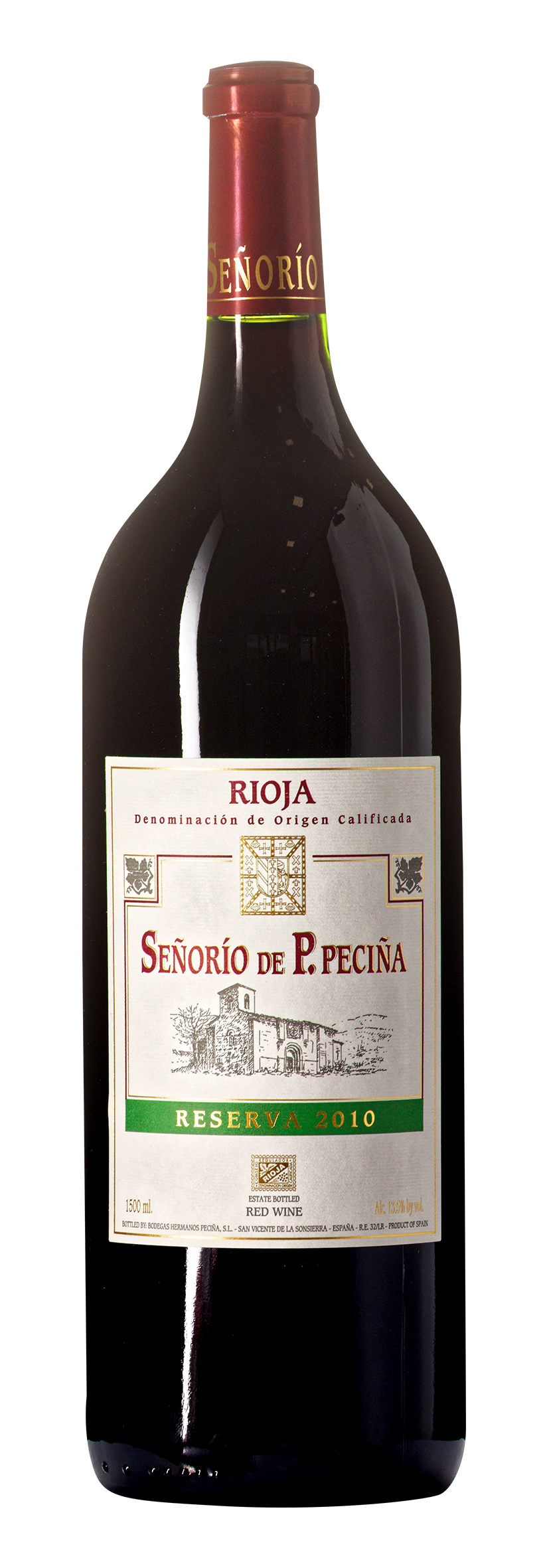 Rioja DOCa Señorío de P. Peciña Reserva 2010