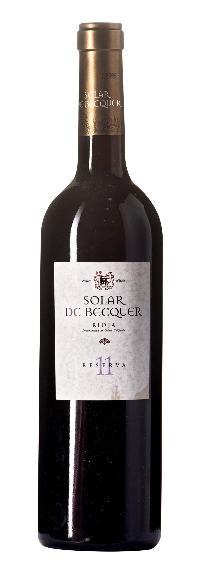 Rioja DOCa  Solar de Becquer Reserva 2011