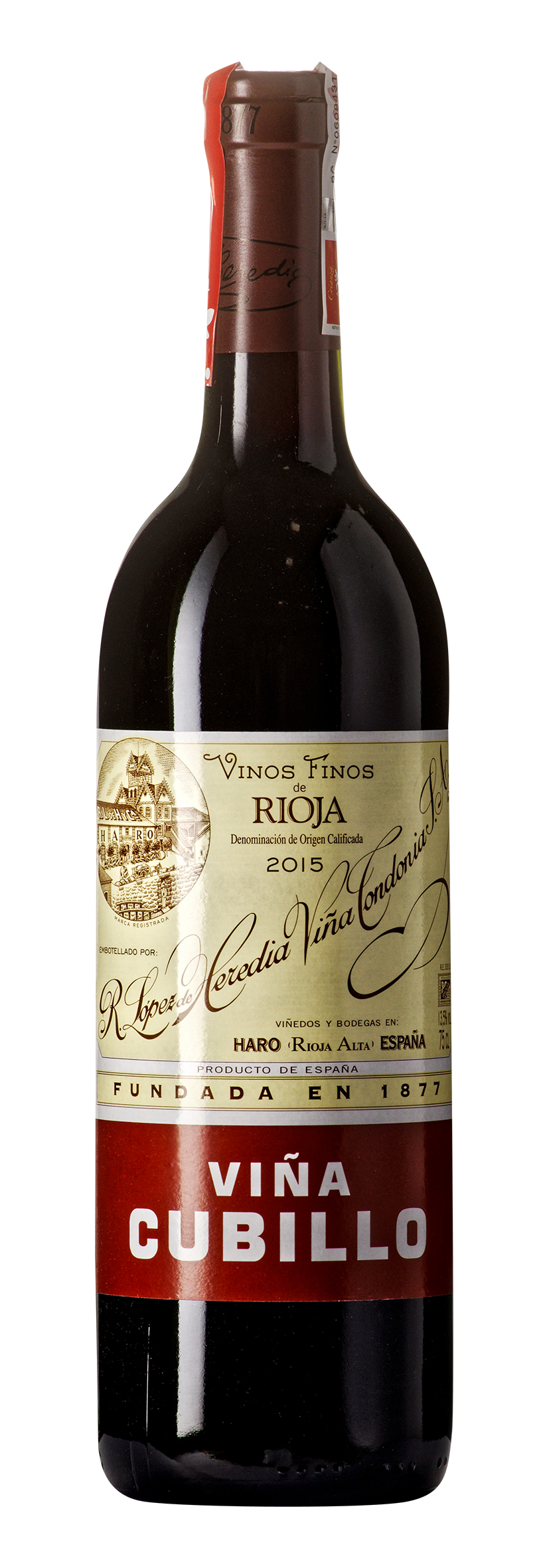 Rioja DOCa Crianza Viña Cubillo 2015