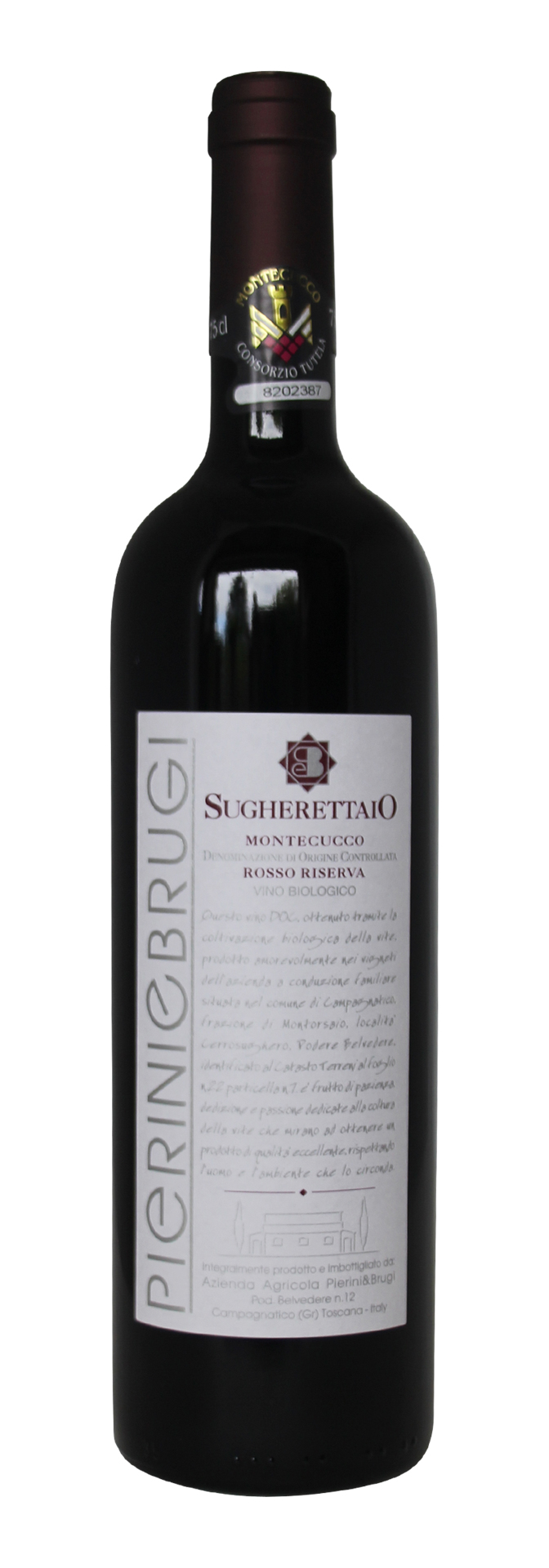 Montecucco DOC Rosso Riserva Sugherettaio 2016