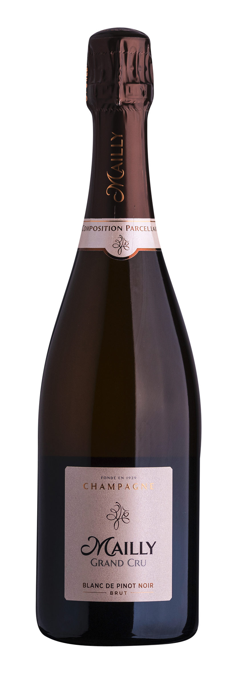 Champagne AOC Grand Cru Blanc de Pinot Noir Composition Parcellaire 0