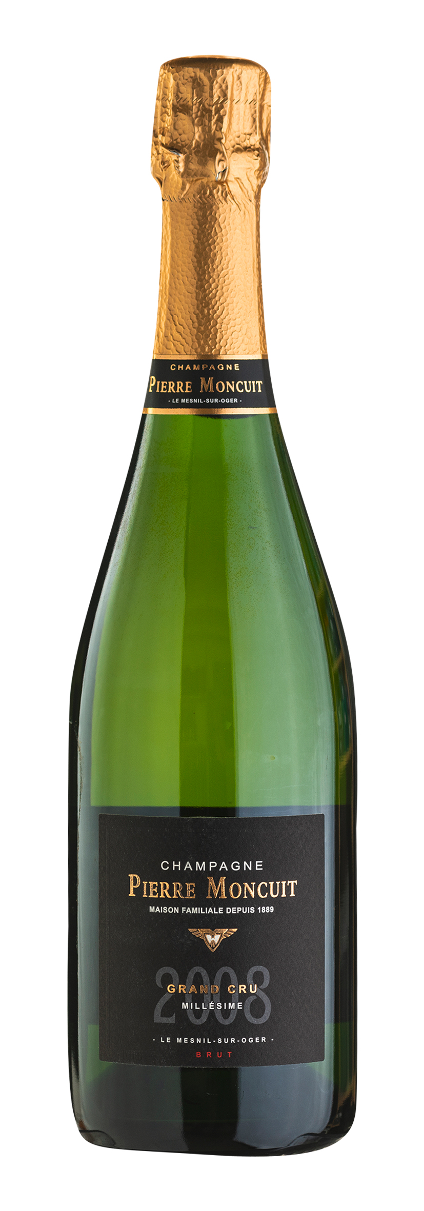 Champagne AOC Grand Cru Brut Millésime 2008