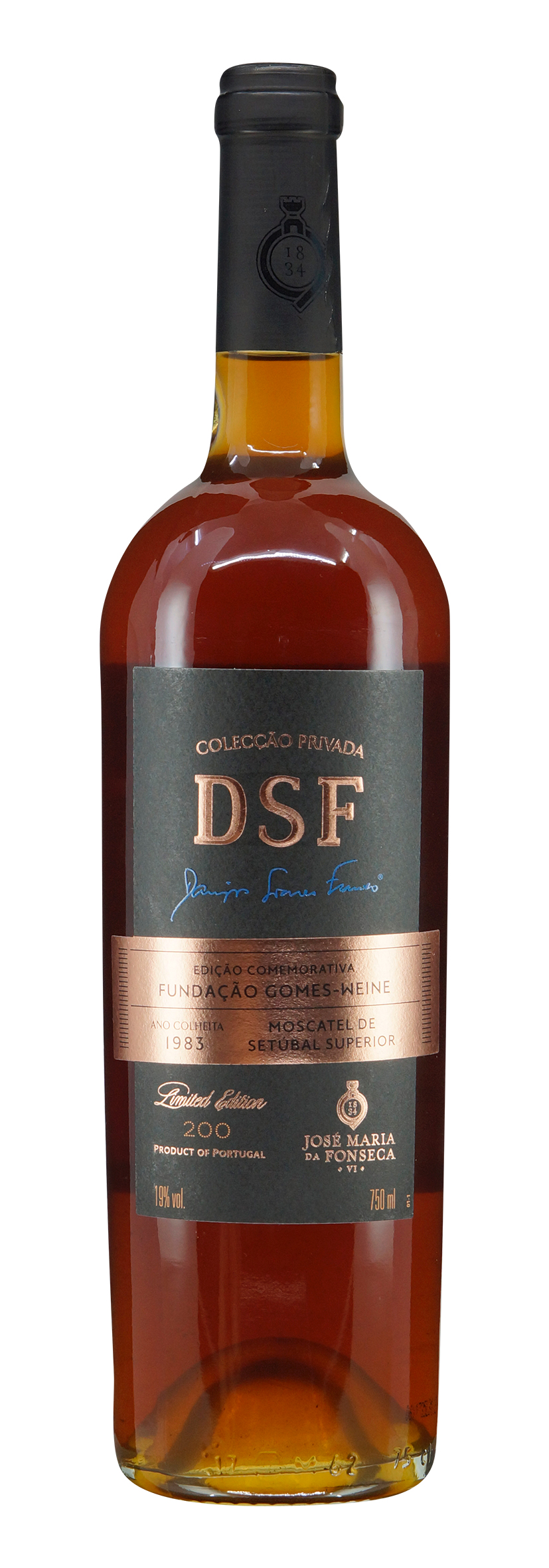 Moscatel de Setúbal DOC DSF Fundação Gomes-Weine 1983