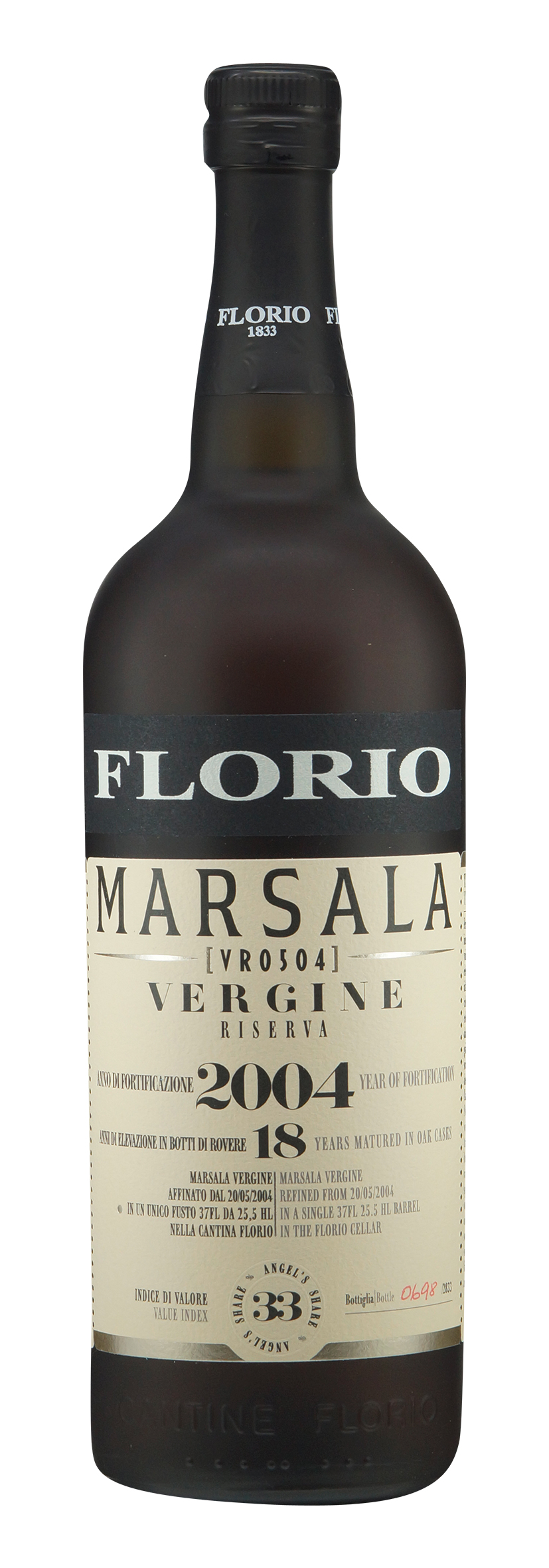 Marsala DOC Vergine Riserva 18 Years 2004