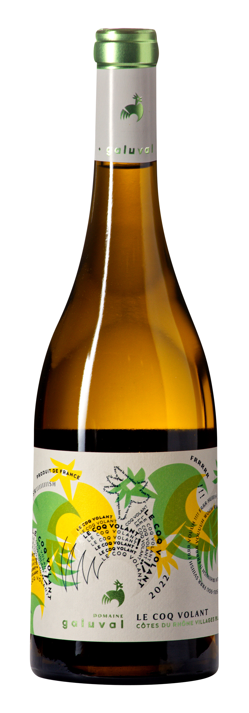 Côtes-du-Rhône AOC Blanc Le Coq Volant 2022