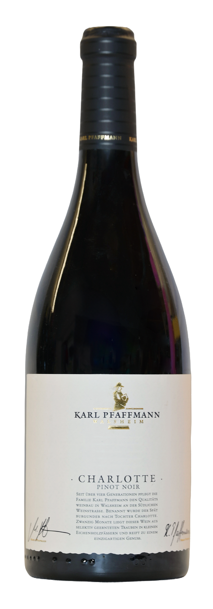 Walsheim Silberberg Pinot Noir trocken Charlotte Grande Réserve 2018