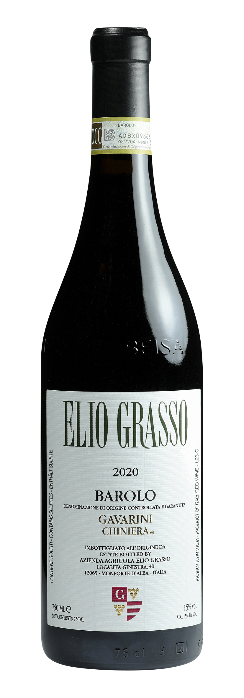 Barolo DOCG Gavarini Chiniera 2021
