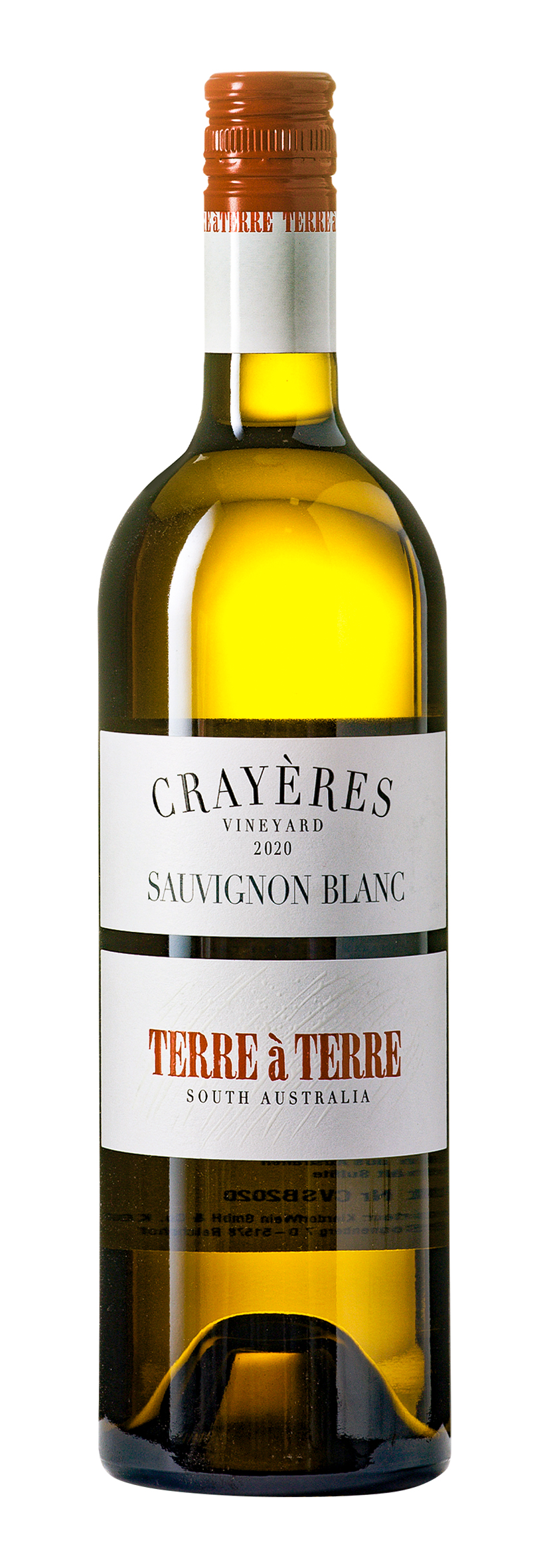 Wrattonbully Crayères Vineyard Sauvignon Blanc 2020